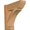 Ekena Millwork Thorton Slat Rough Sawn Outlooker, Western Red Cedar, 6"W x 16"D x 16"H OUT06X16X16THR06RWR - alternate 1